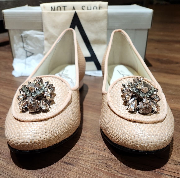 Women's Loafer Palha Nude Rose Not A Shoe Size 7 - Picture 12 of 15